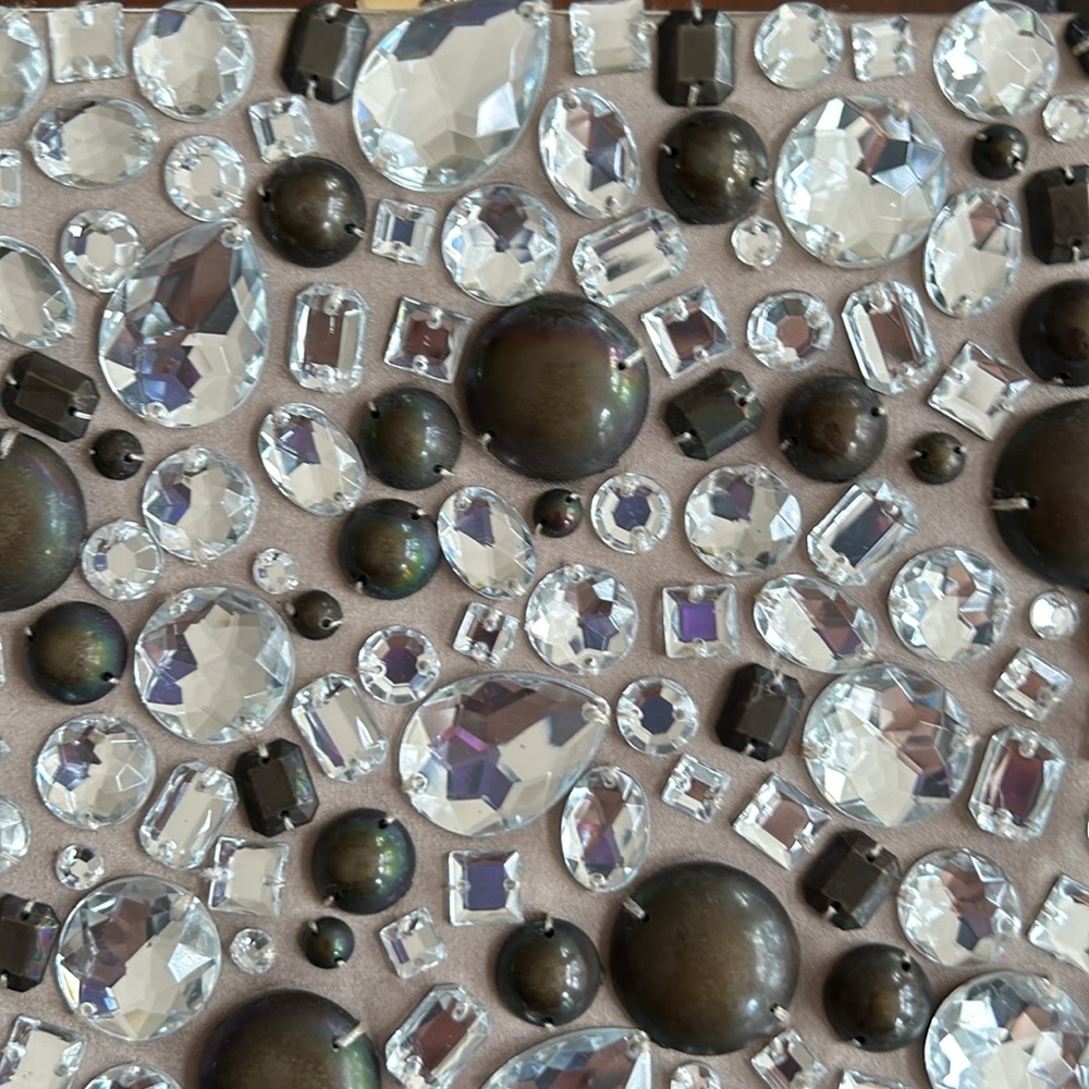 JCrew Collection Rhinestone Evening Clutch - Picture 2 of 7